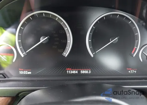 2013 BMW 550I из США, поврежденный, VIN WBAFR9C55DC271603